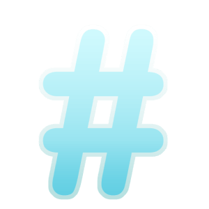 hashtag
